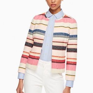 Kate Spade Berber Stripe Jacket